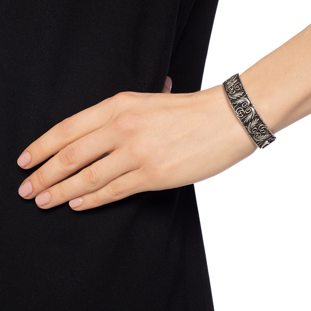 Marmont Gucci Double G Wide Bracelet