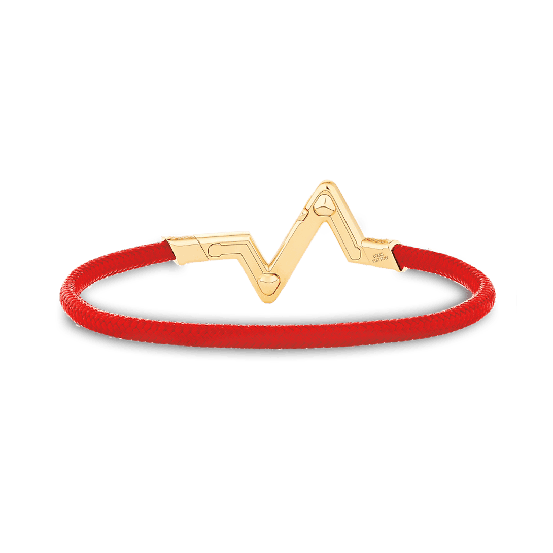 Louis Vuitton Volt Upside Down Play Red Bracelet