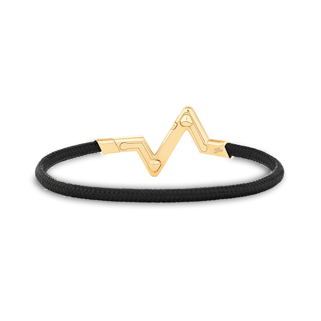 Louis Vuitton Volt Upside Down Play Black Bracelet