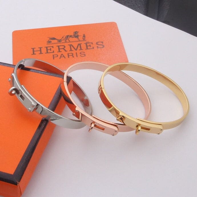 Hermes Kelly Bracelet - 18K Rose Gold