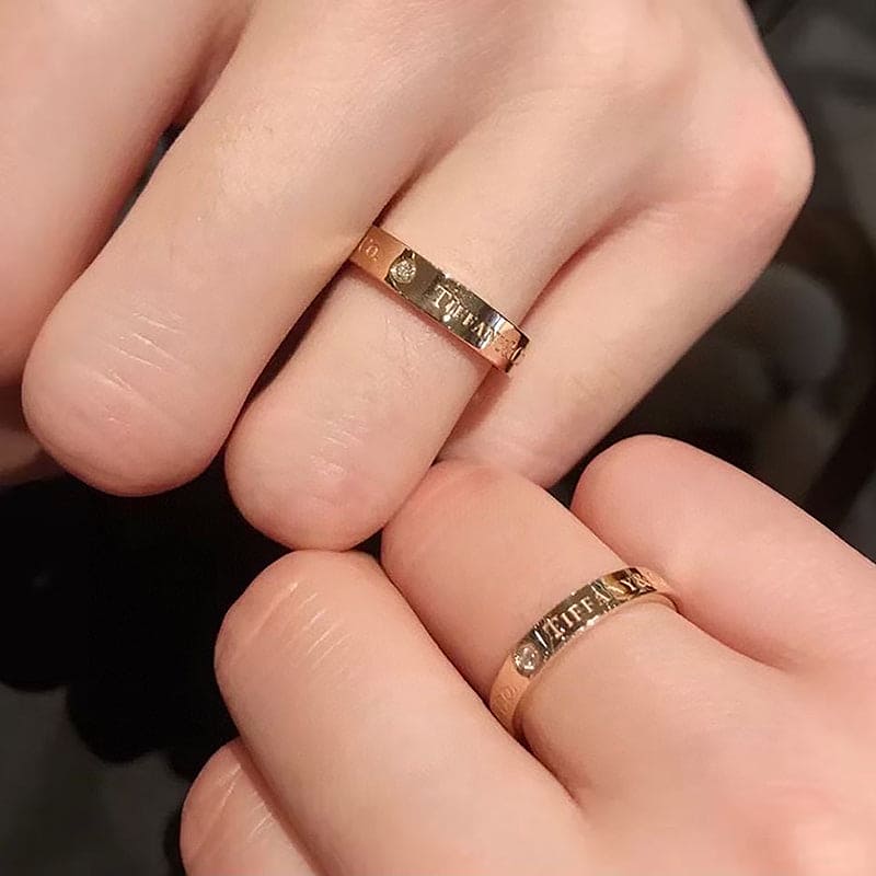 Wedding Ring - 18K White Gold