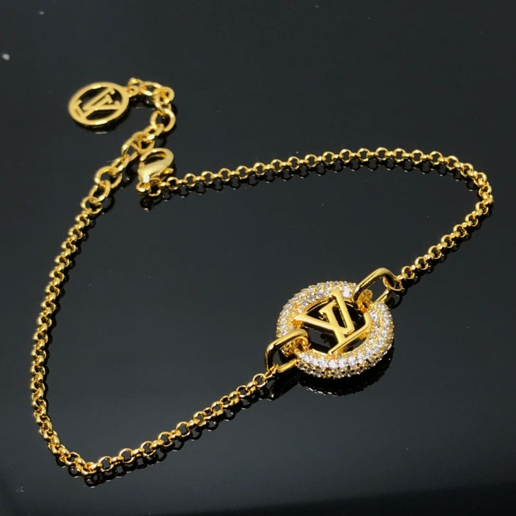 Louis Vuitton Vintage Diamond Bracelet