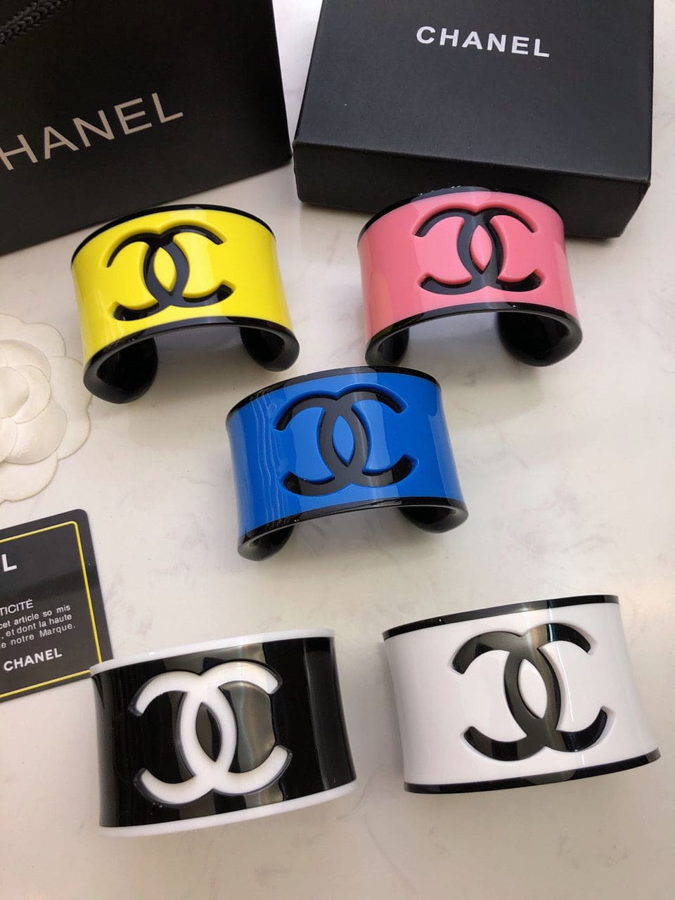 Chanel Pink Bracelet