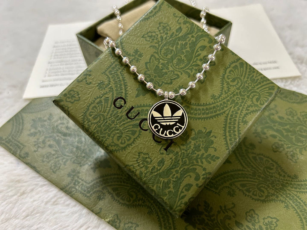 Gucci Double G x Adidas Pendant Boule Necklace