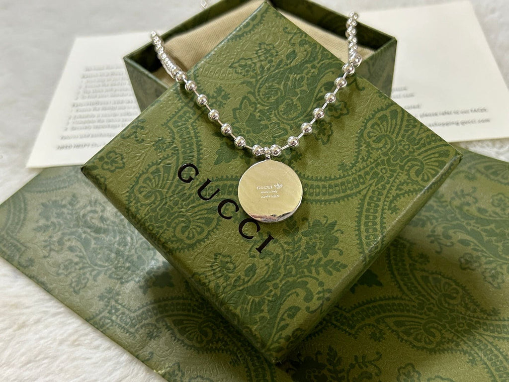 Gucci Double G x Adidas Pendant Boule Necklace