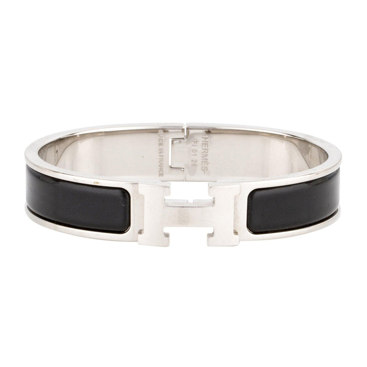 Hermes Clic H Black Bracelet