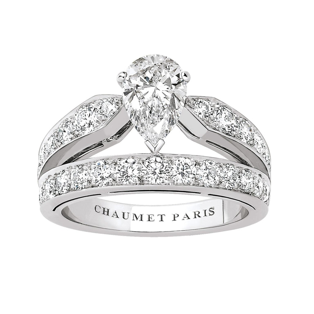 Josephine Engagement Ring - 18K White Gold