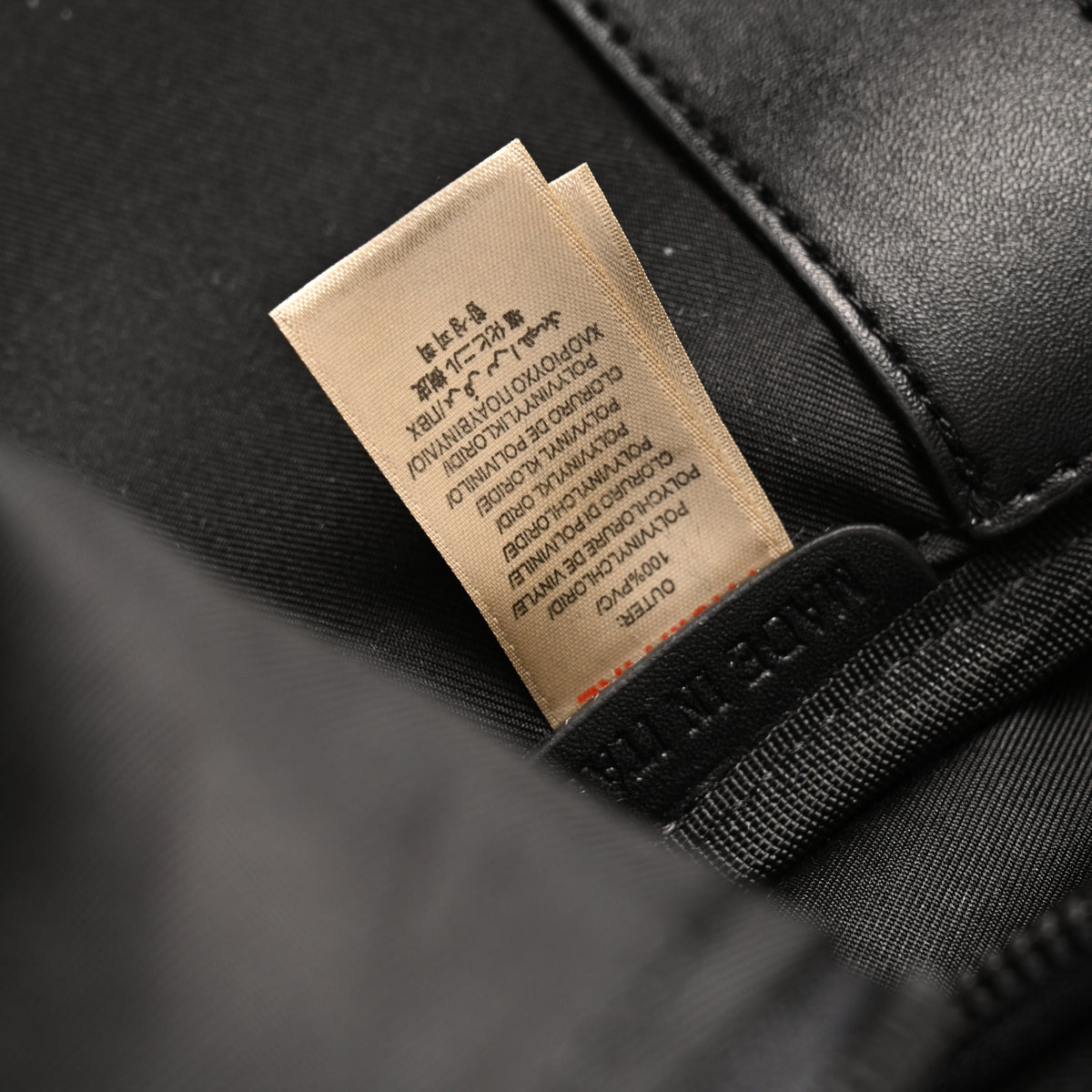 Burberry Monogram Black Nylon Backpack