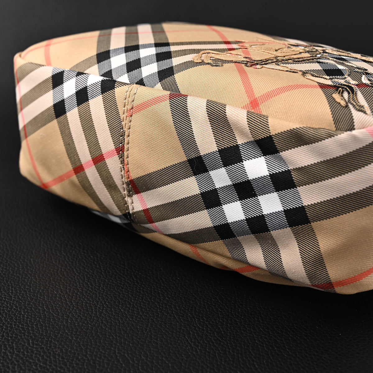 Burberry Vintage Check Canvas Crossbody Messenger Bag