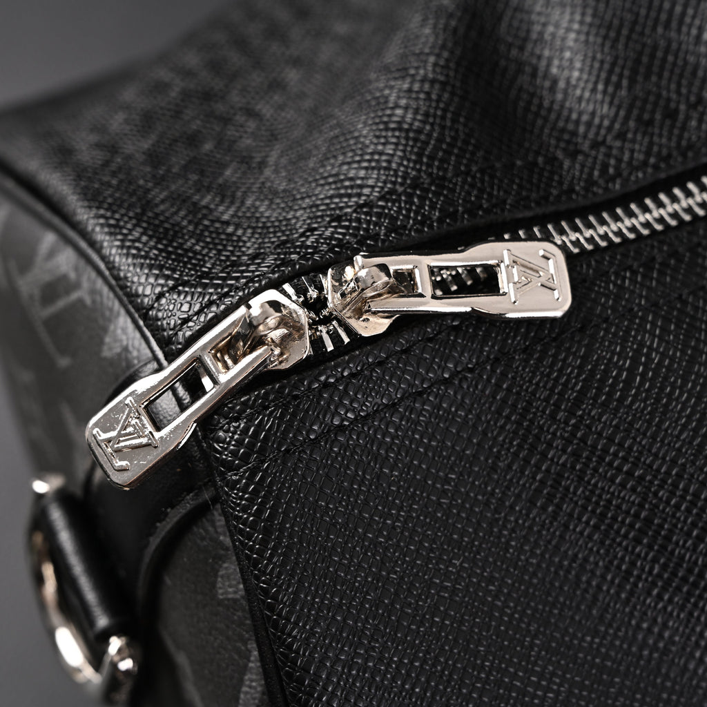 Louis Vuitton Keepall Bandoulière 50 – Monogram Eclipse Canvas Travel Bag