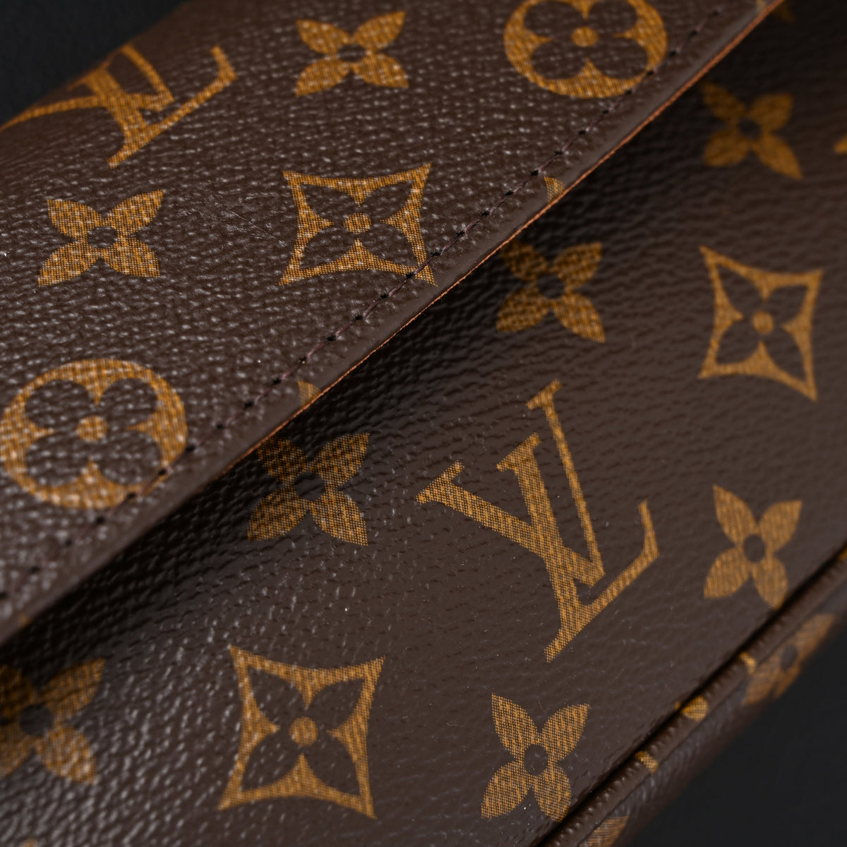 Louis Vuitton Félicie Pochette Monogram Canvas Chain Wallet