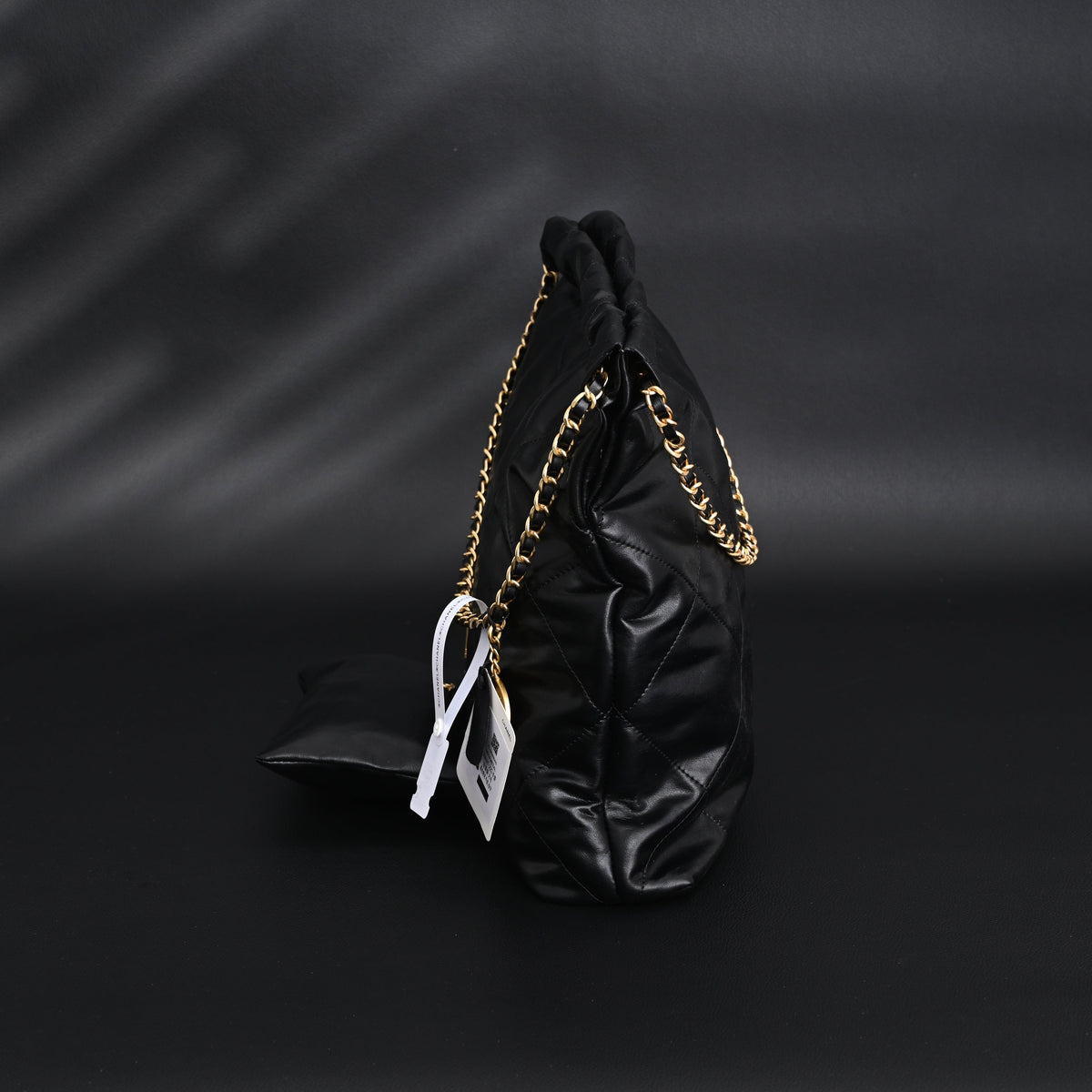 Chanel 19 Flap Bag – Black Quilted Lambskin with Gold & Ruthenium Hardware