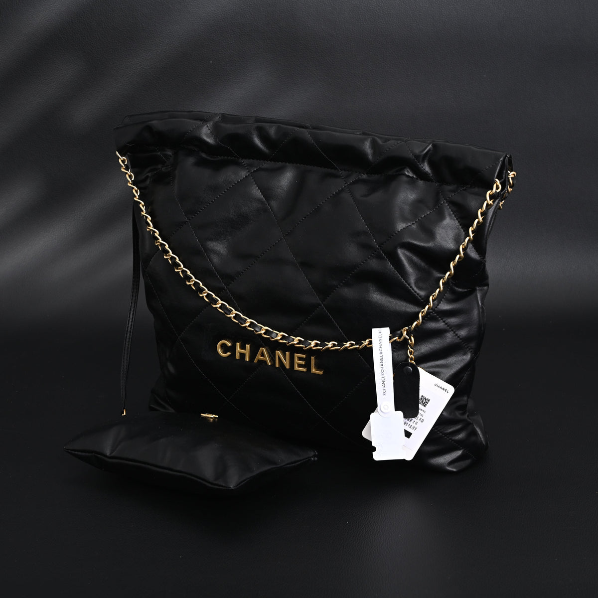 Chanel 19 Flap Bag – Black Quilted Lambskin with Gold & Ruthenium Hardware