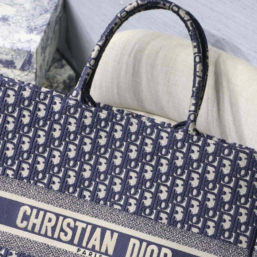 Dior Book Tote Blue
