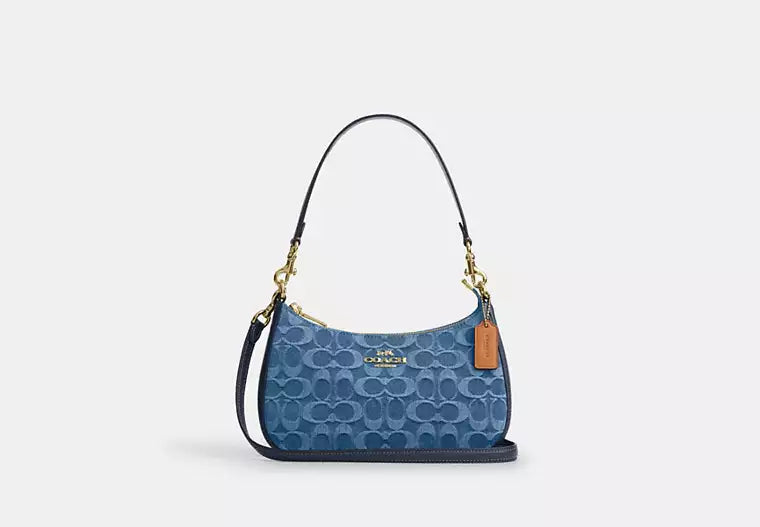 Teri Mini Shoulder Bag | Signature Denim