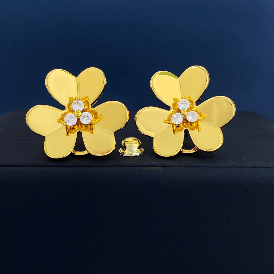 Frivole Large Model Earrings - 18K Gold