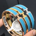 Hermes Olympe Blue Bracelet