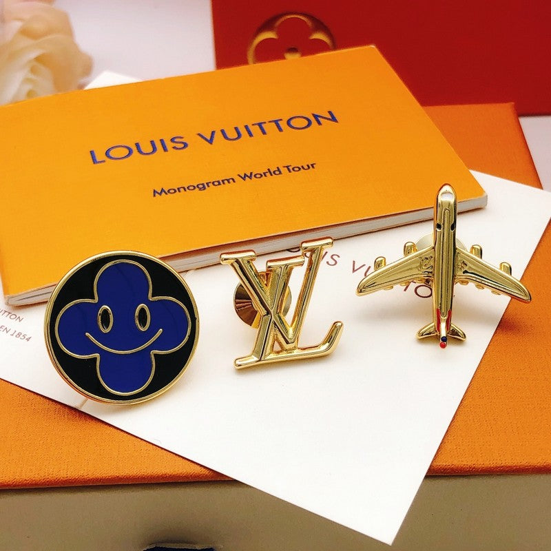 Louis Vuitton Plane Brooch