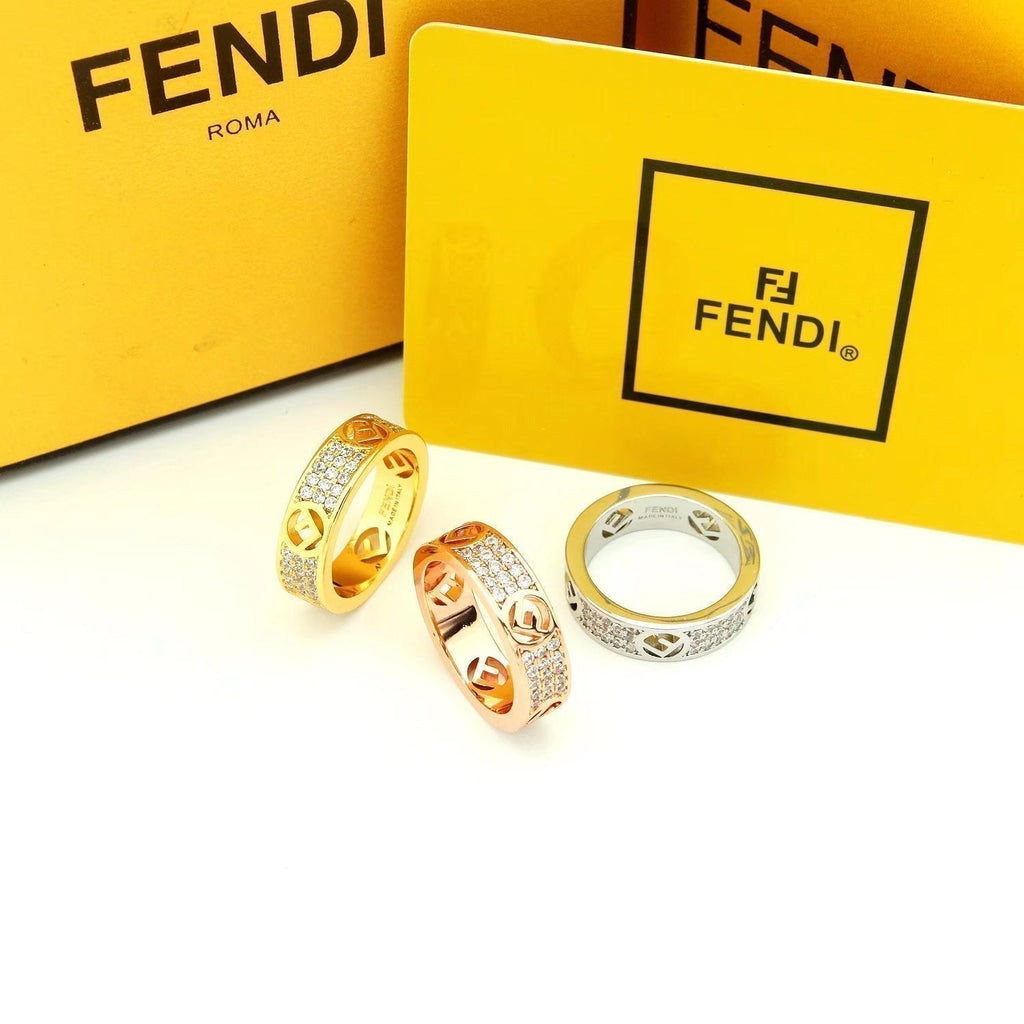 Fendi Is Ring - 18K Rose Gold