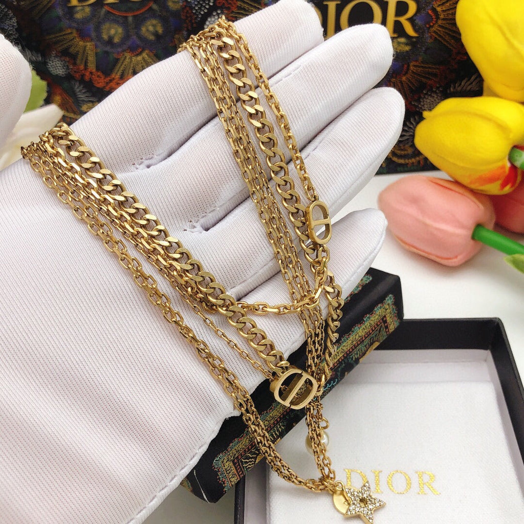 Dior Multi Layer Necklace