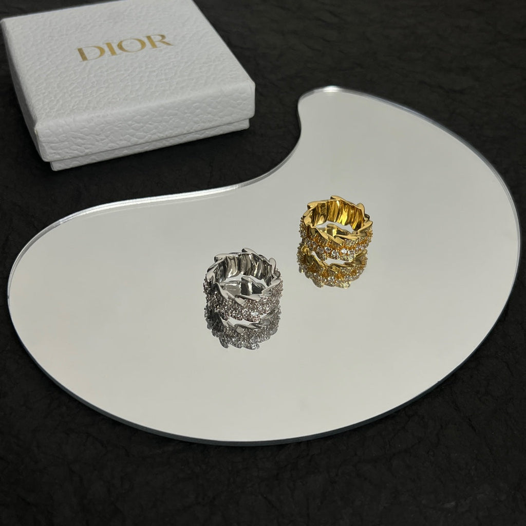 Dior Couture Diamond Ring - 18K Gold