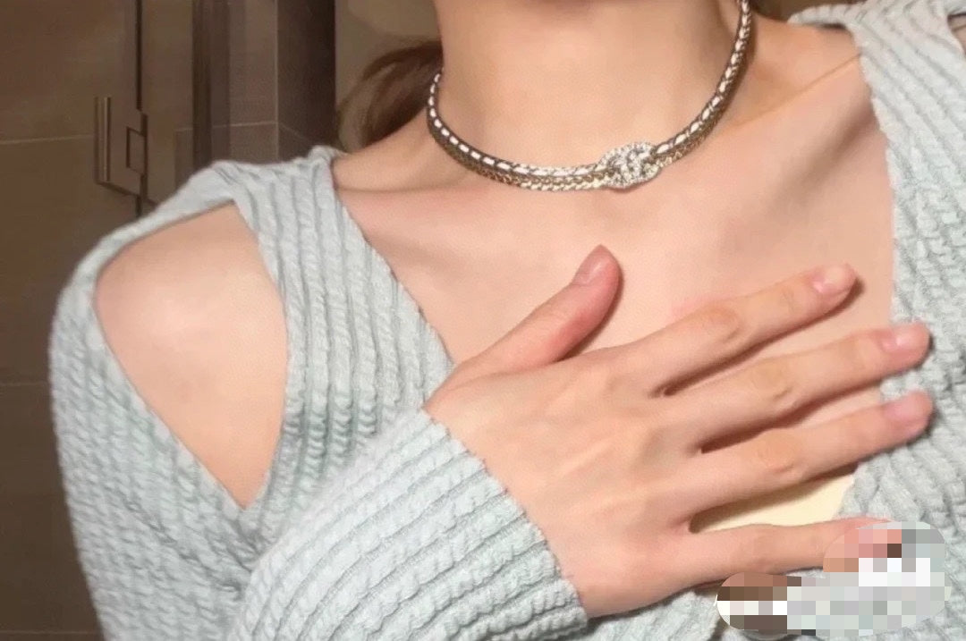 Chanel Diamonds Choker Necklace