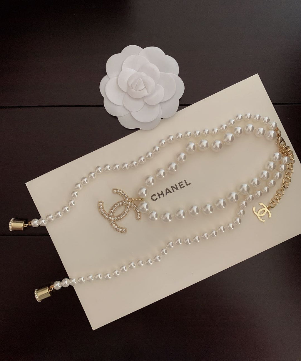 Chanel Pearls Long Necklace