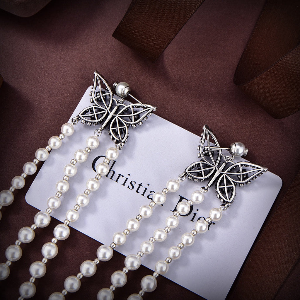 Dior Papillon De Nuit Earrings