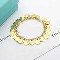 Tiffany Heart Tag Bracelet - 18K Gold