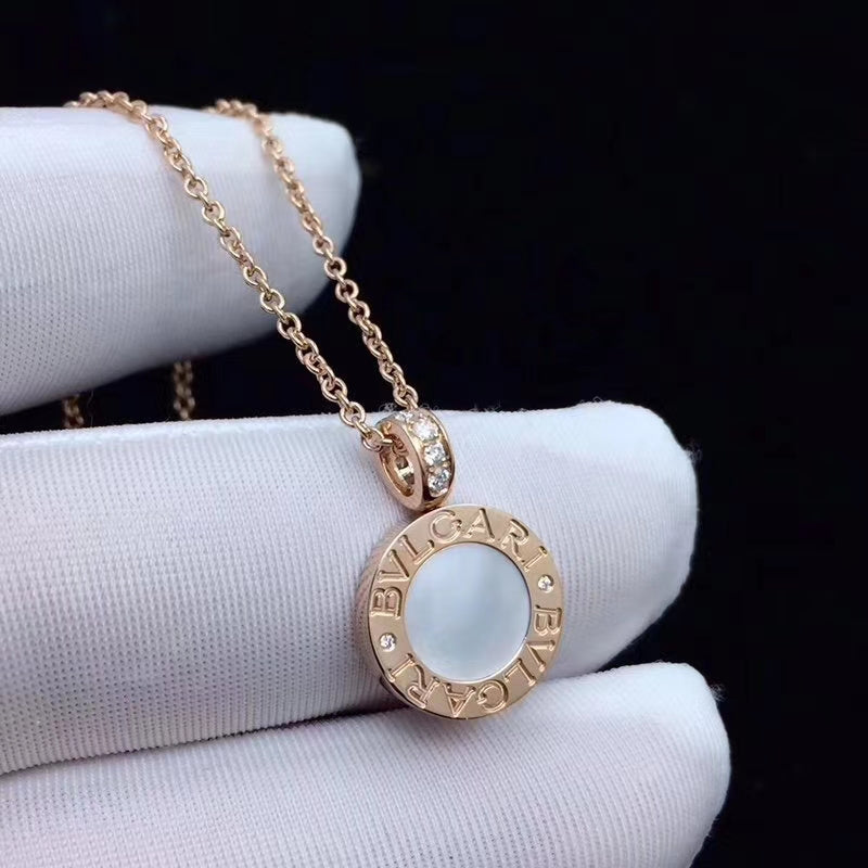 Bvlgari White Ceramic Necklace - 18K Gold