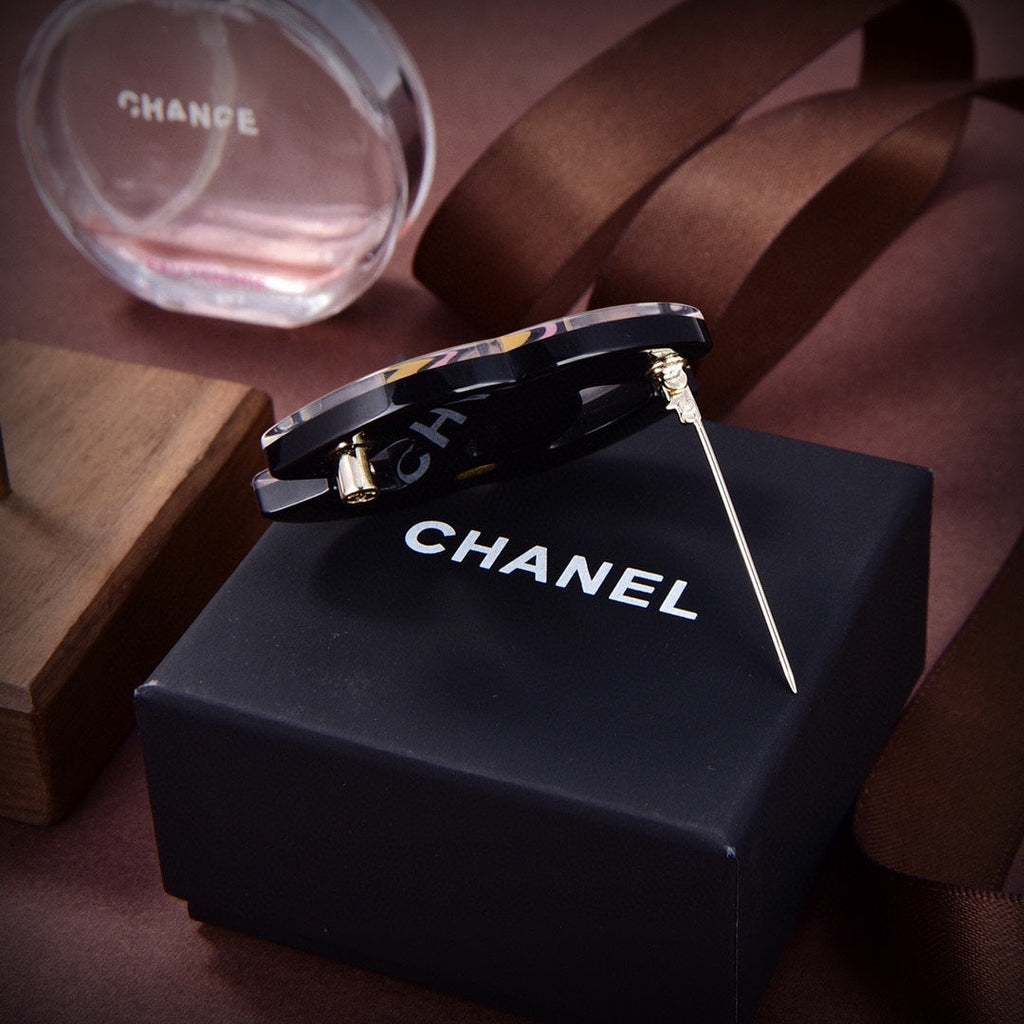 Chanel Pink Brooch