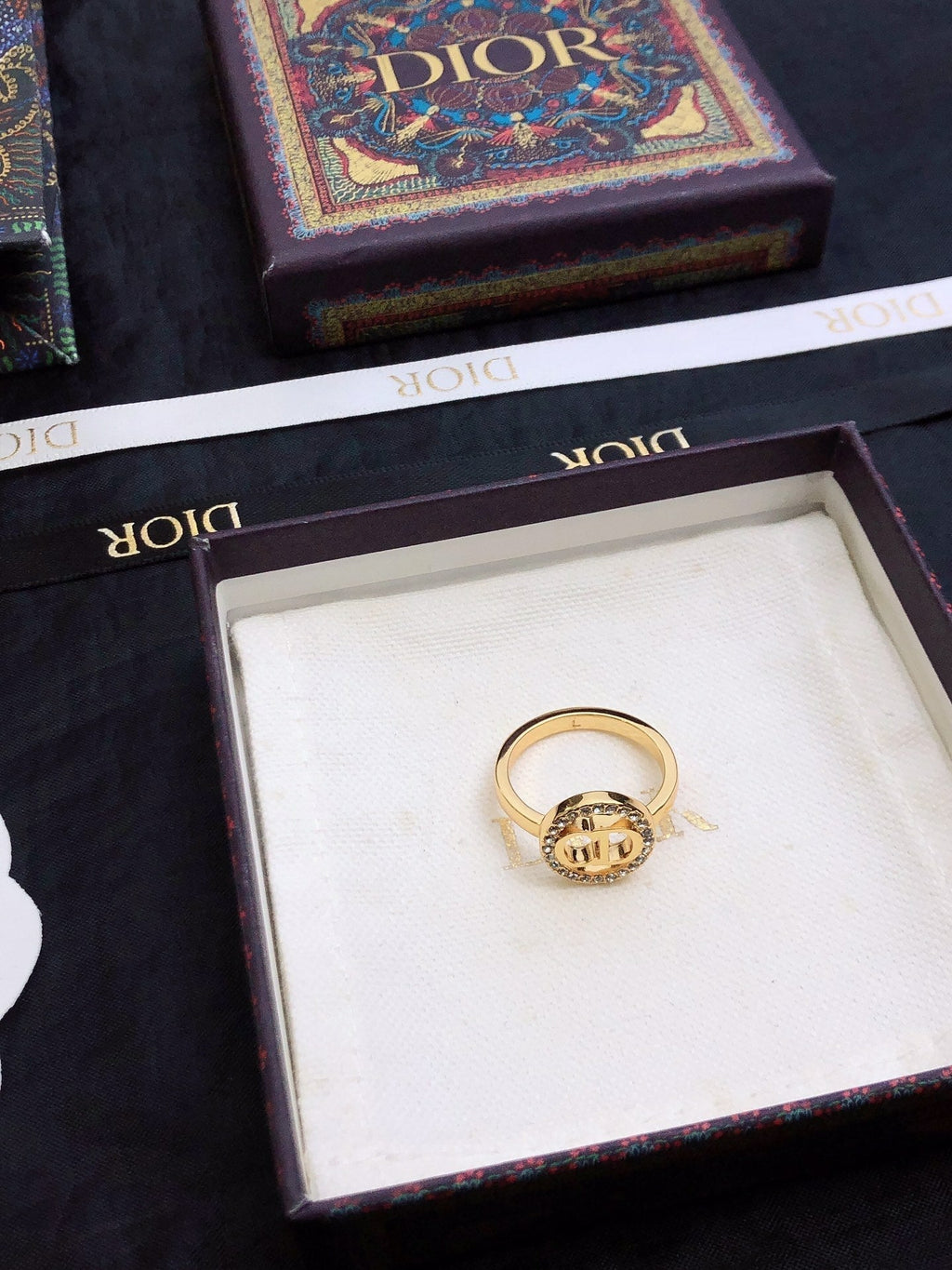 Dior Clair D Lune Ring - 18K Yellow Gold