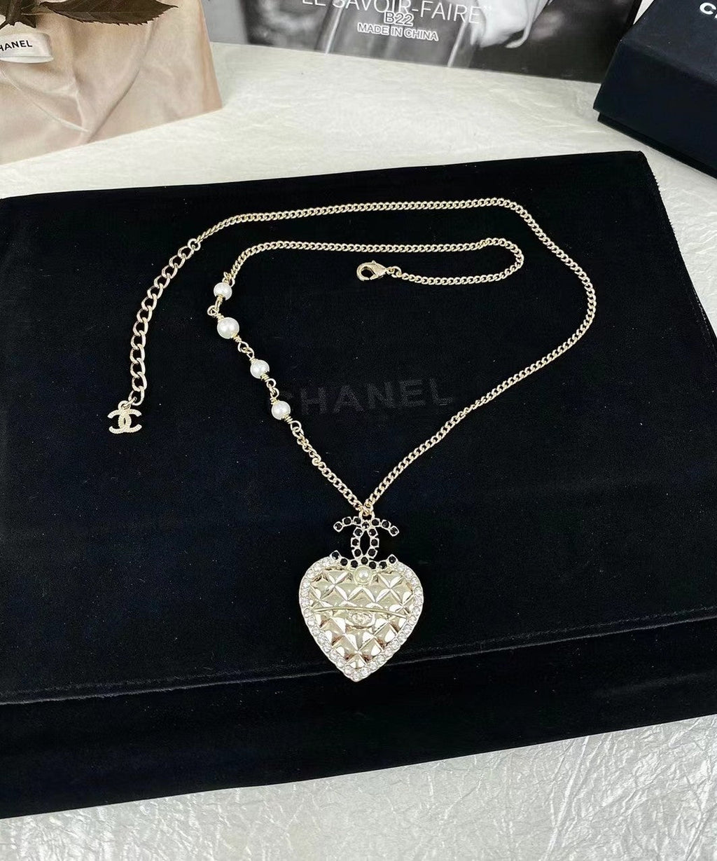 Chanel Heart Necklace