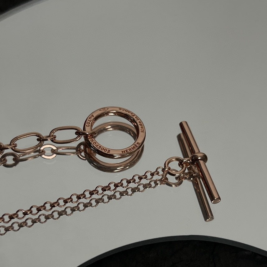 Hermes Chaine D'ancre Chain Necklace