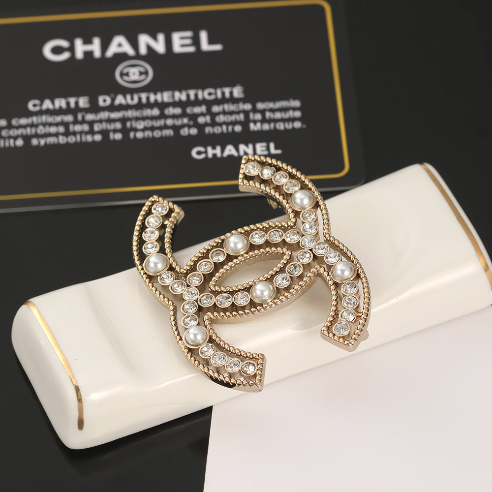 Chanel Pearl Brooch