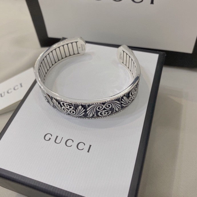 Marmont Gucci Double G Wide Bracelet