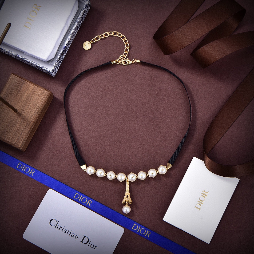 Dior Plan De Paris Choker Necklace
