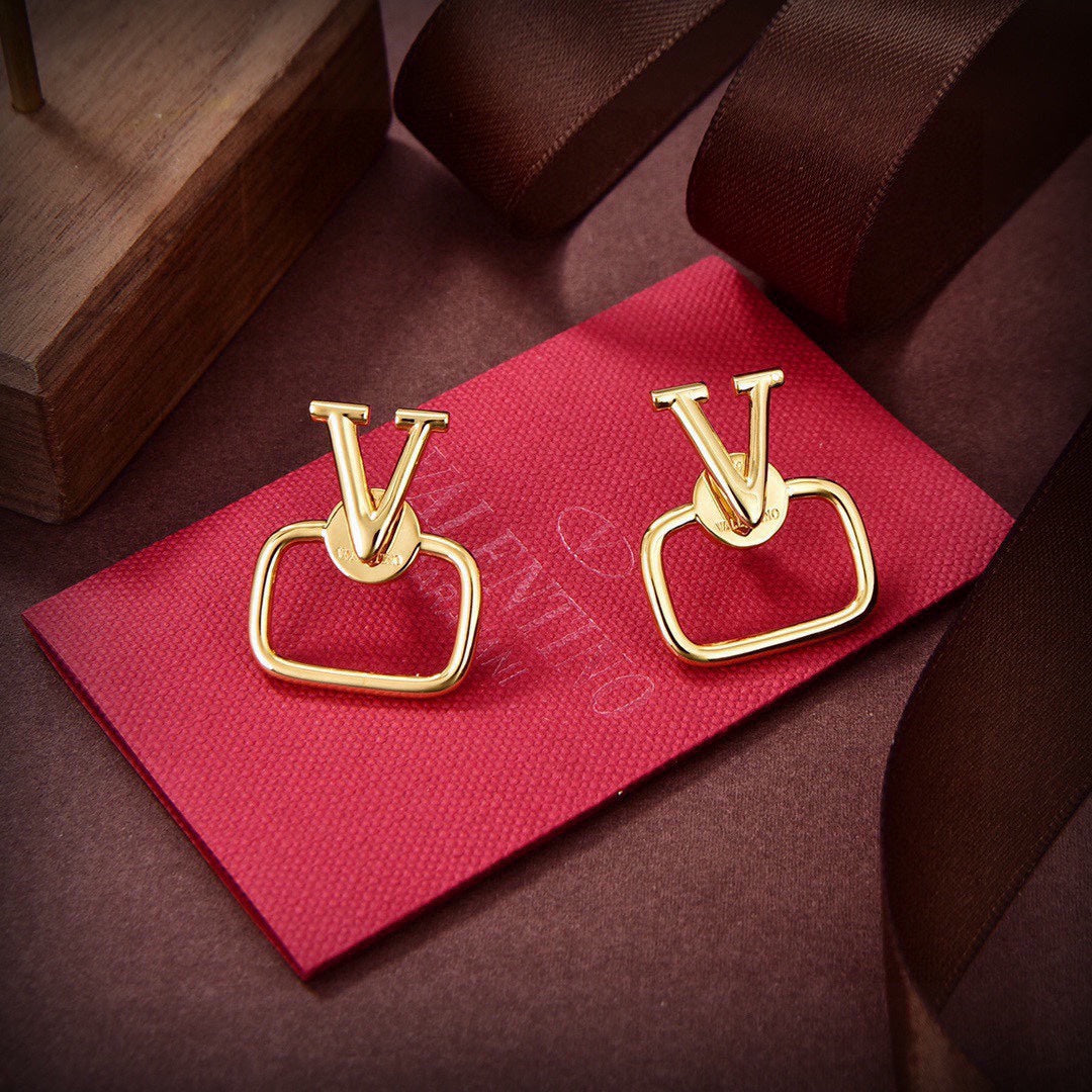 Valentino Earrings - 18K Yellow Gold