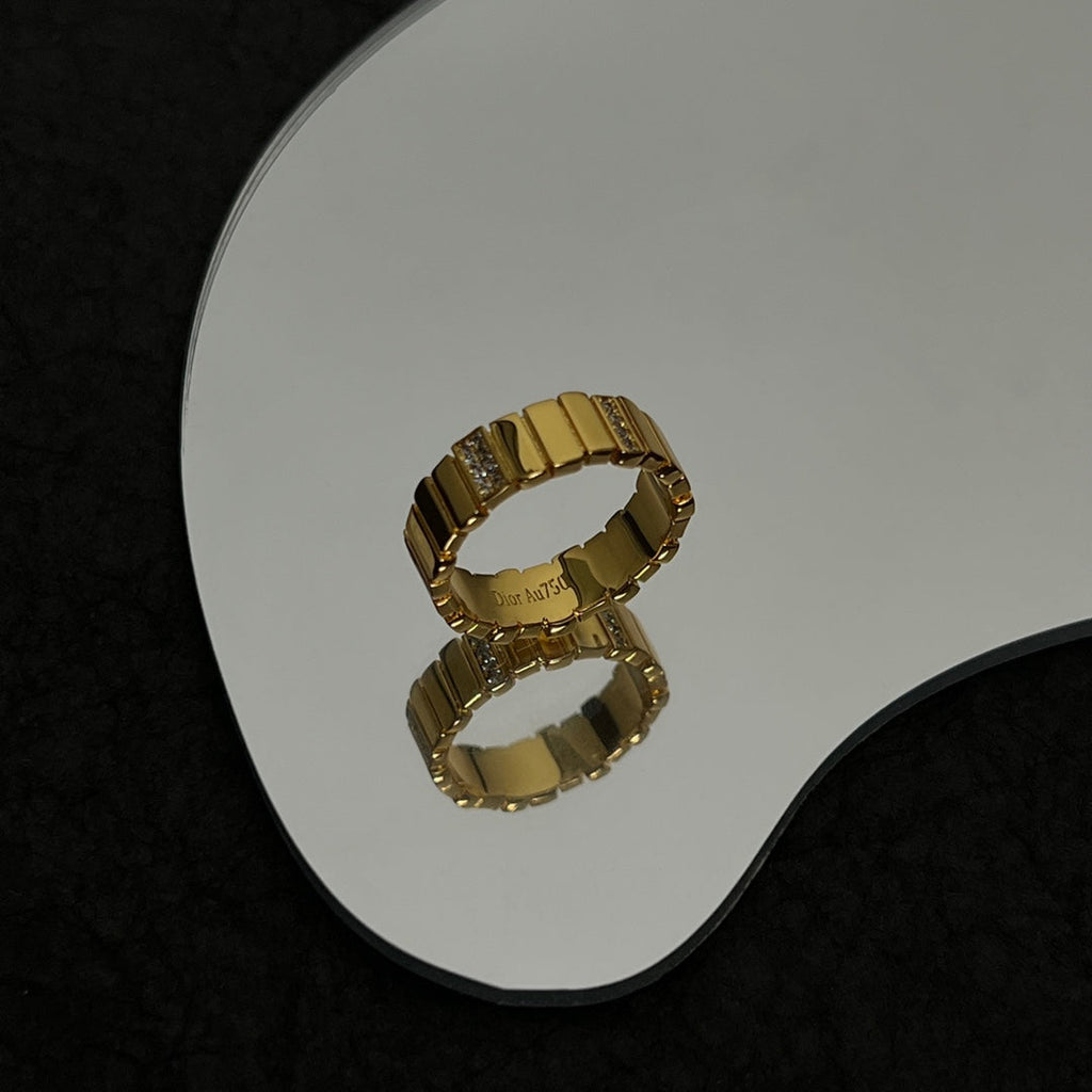Dior Gem Diamond Ring - 18K Gold