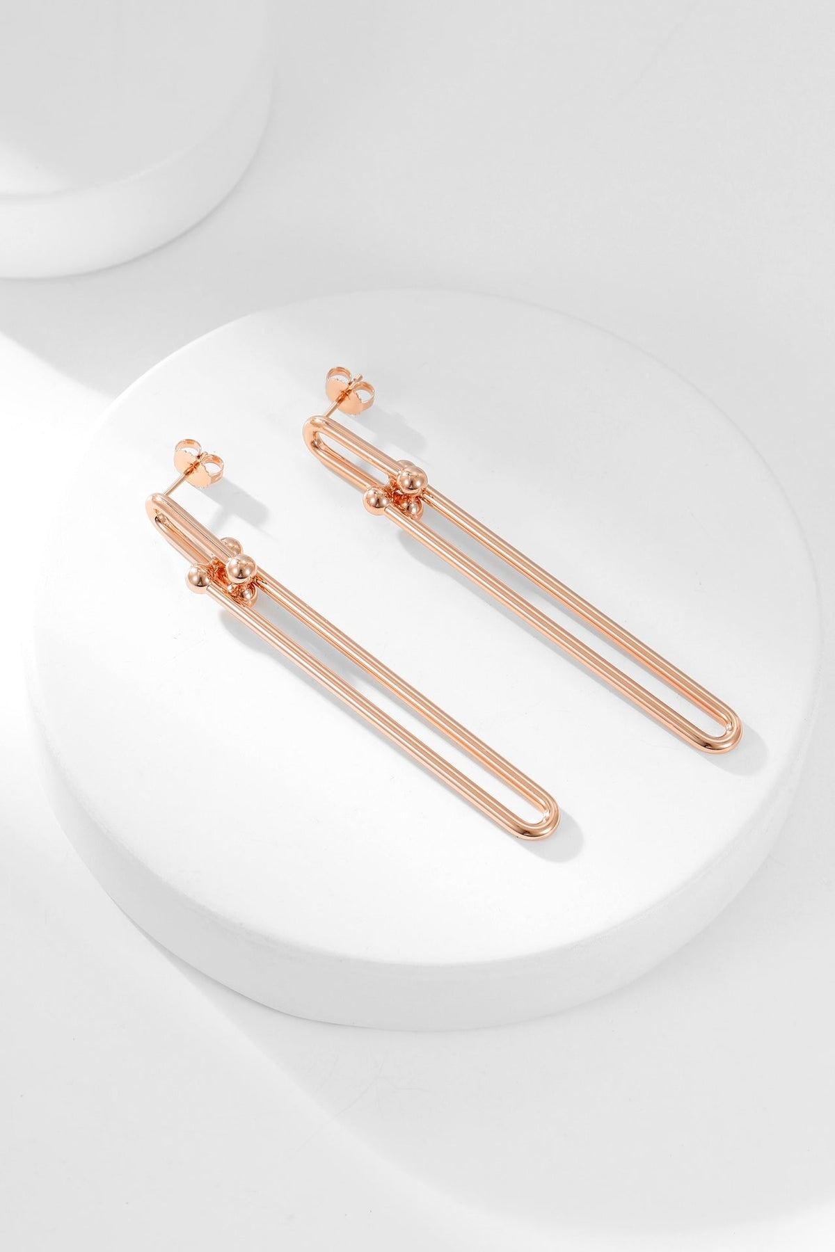 Tiffany HardWear Link Earrings - 18K Gold