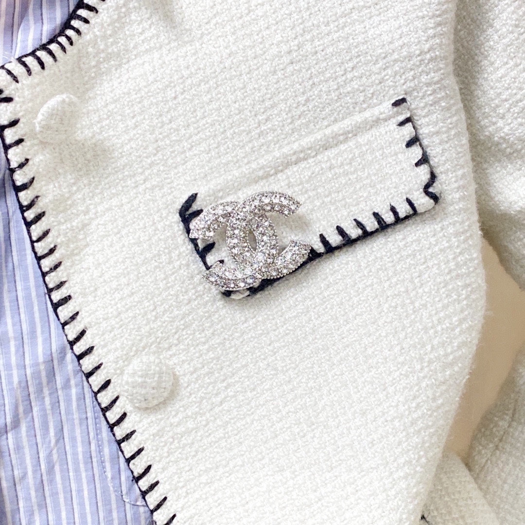 Chanel Diamond Brooch