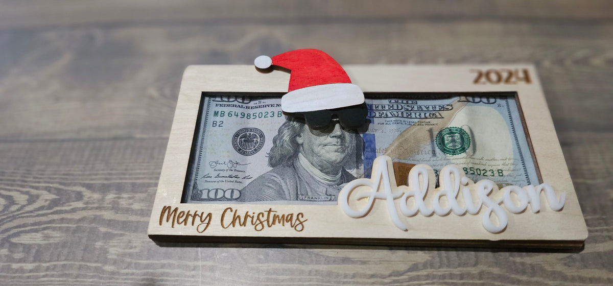 Personalized Graduation and Holiday Cash Gift Holder