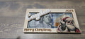 Personalized Wood and Acrylic Christmas Cash Gift Holder