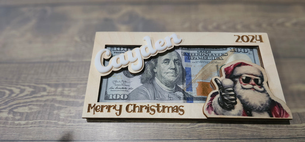 Personalized Graduation and Holiday Cash Gift Holder