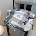 Loro Piana Fringed Plaid Scarf — hero