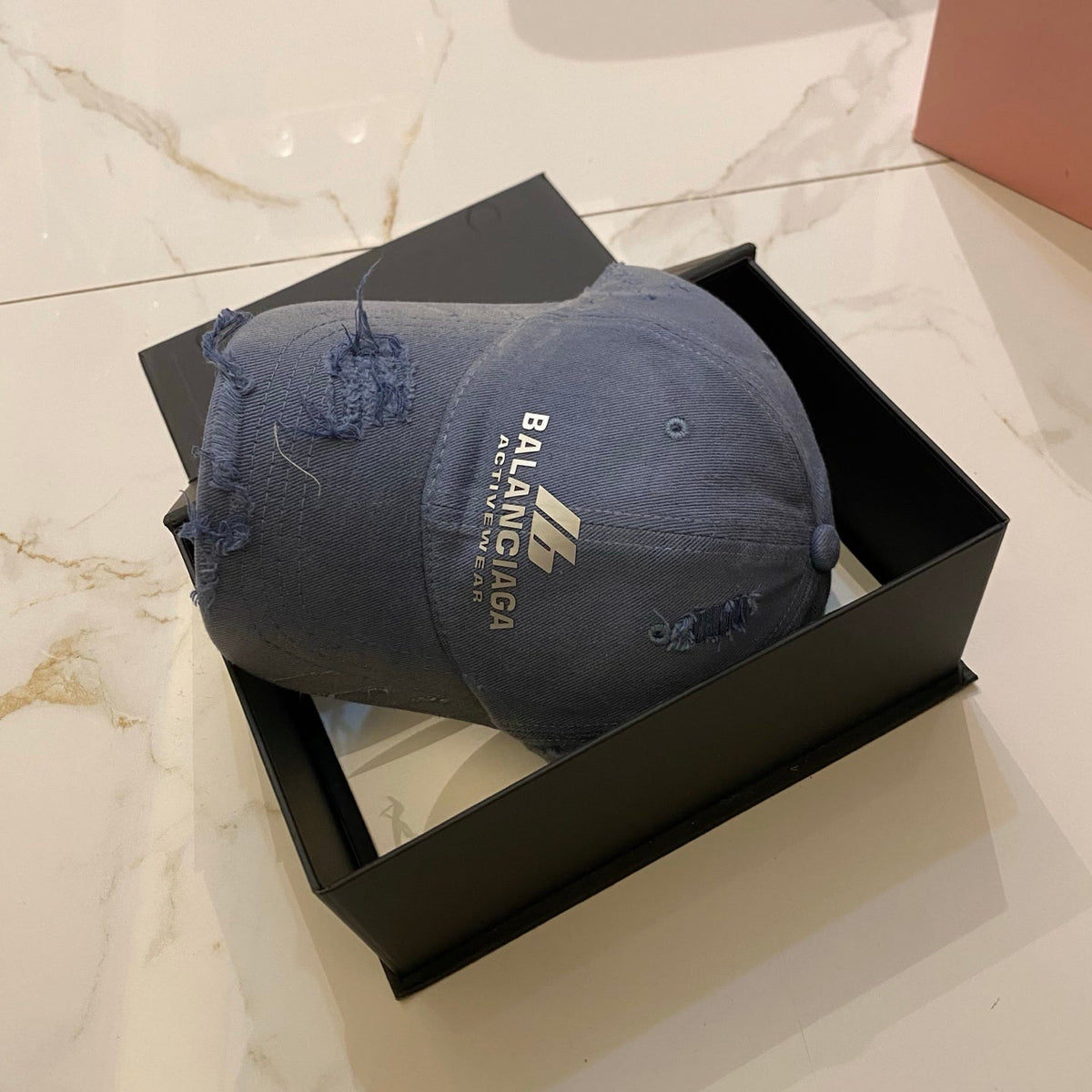 Balenciaga Washed Baseball Cap