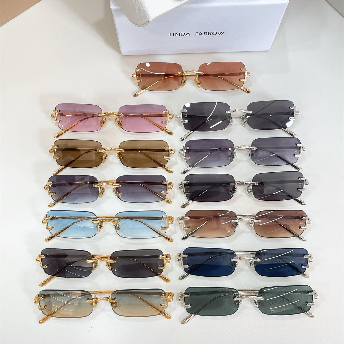 Linda Farrow LFL/1131 Sunglasses